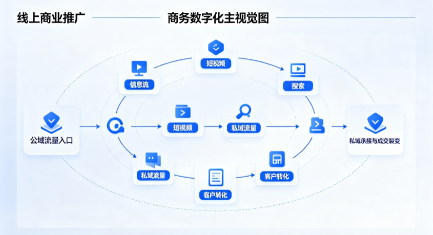利通区线上商业推广怎么做？全域流量闭环搭建与低成本转化实战指南